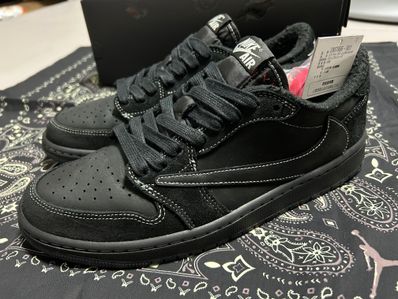 Travis Scott × Nike Air Jordan 1 Low OG SP "Black Phantom"