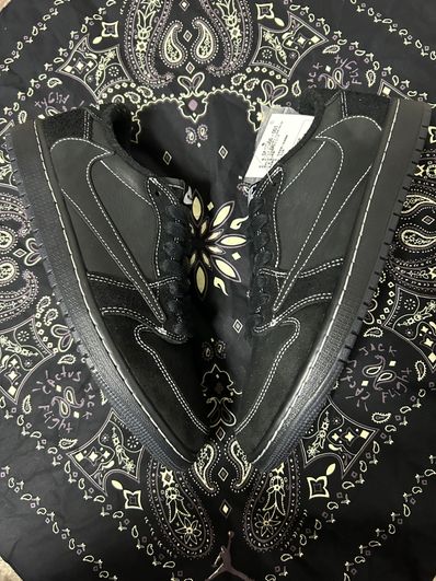 Travis Scott × Nike Air Jordan 1 Low OG SP "Black Phantom"