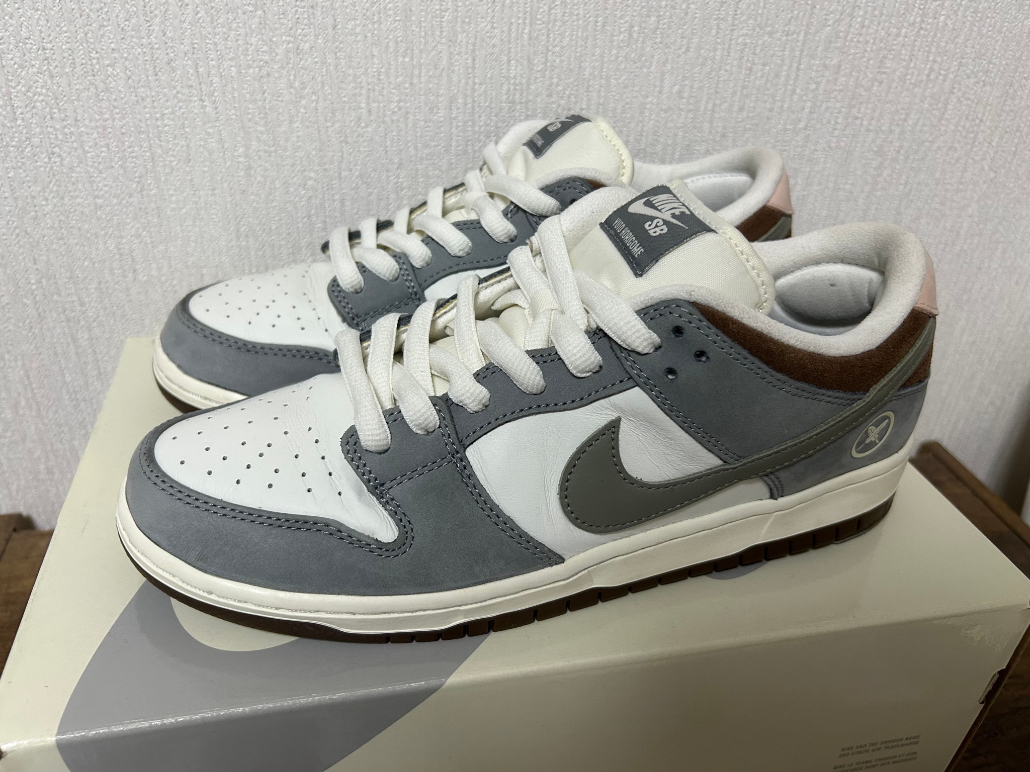 堀米 雄斗(Yuto Horigome) × Nike SB Dunk Low Pro QS "Wolf Grey"