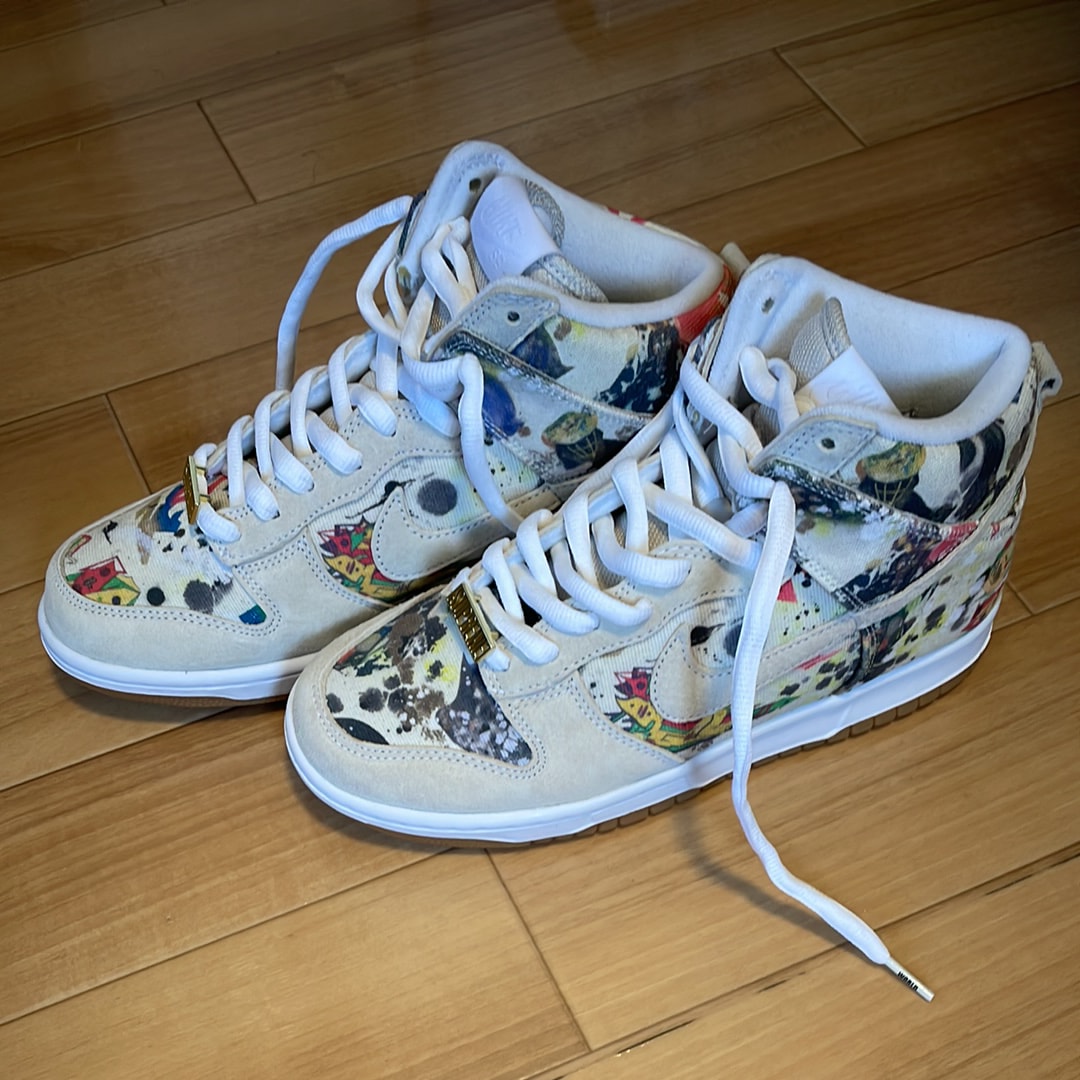 Supreme × Nike SB Dunk High "Rammellzee"