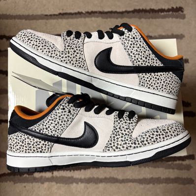 Nike SB Dunk Low Pro Electric Safari "Phantom and Black"