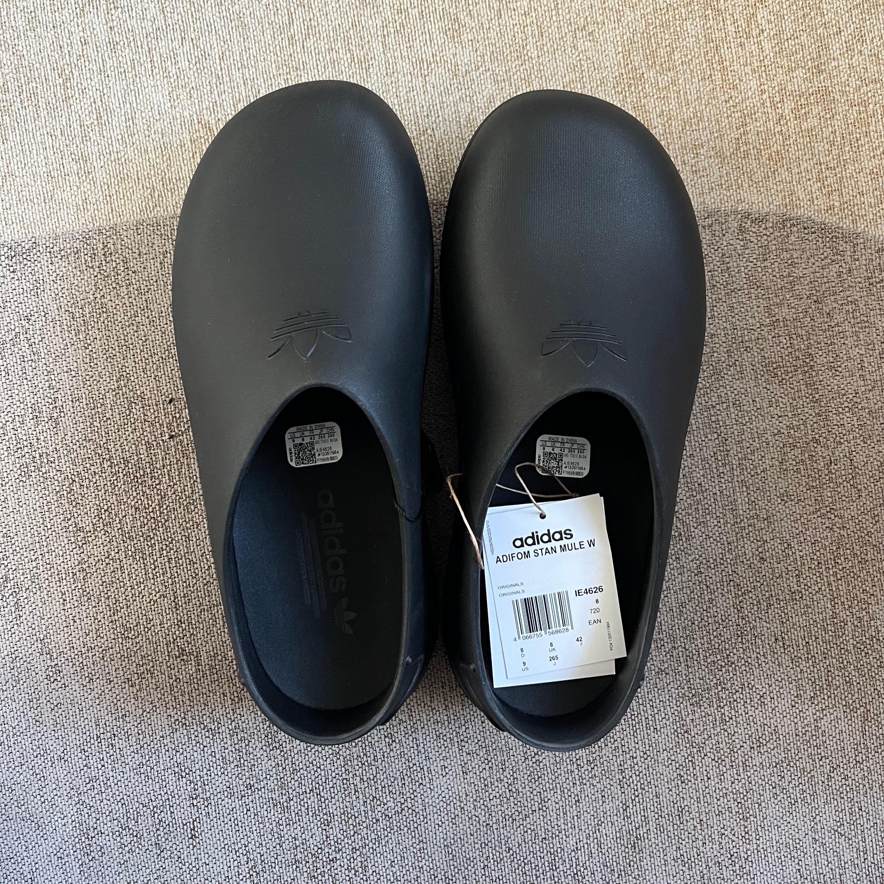 adidas Women's Adifom Stan Smith Mule "Core Black"