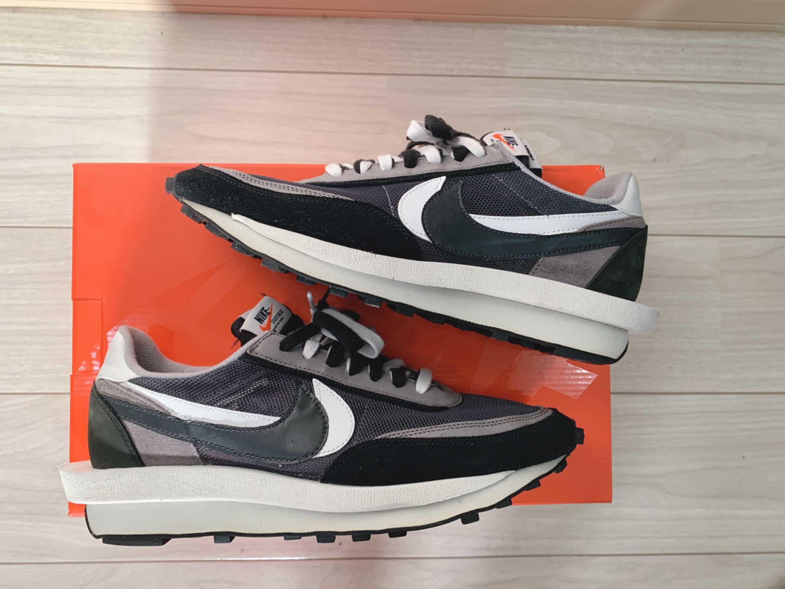 sacai × Nike LD Waffle "Black"