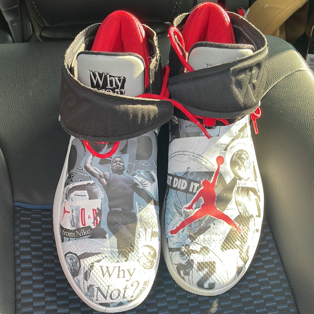 ナイキ ジョーダン ワイノットゼロ.1 "ミラーイメージ" (ホワイトソール)