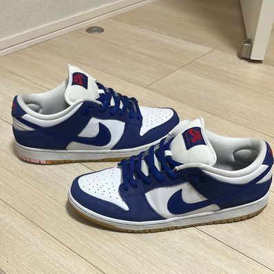 Nike SB Dunk Low "Los Angeles Dodgers/Deep Royal Blue"