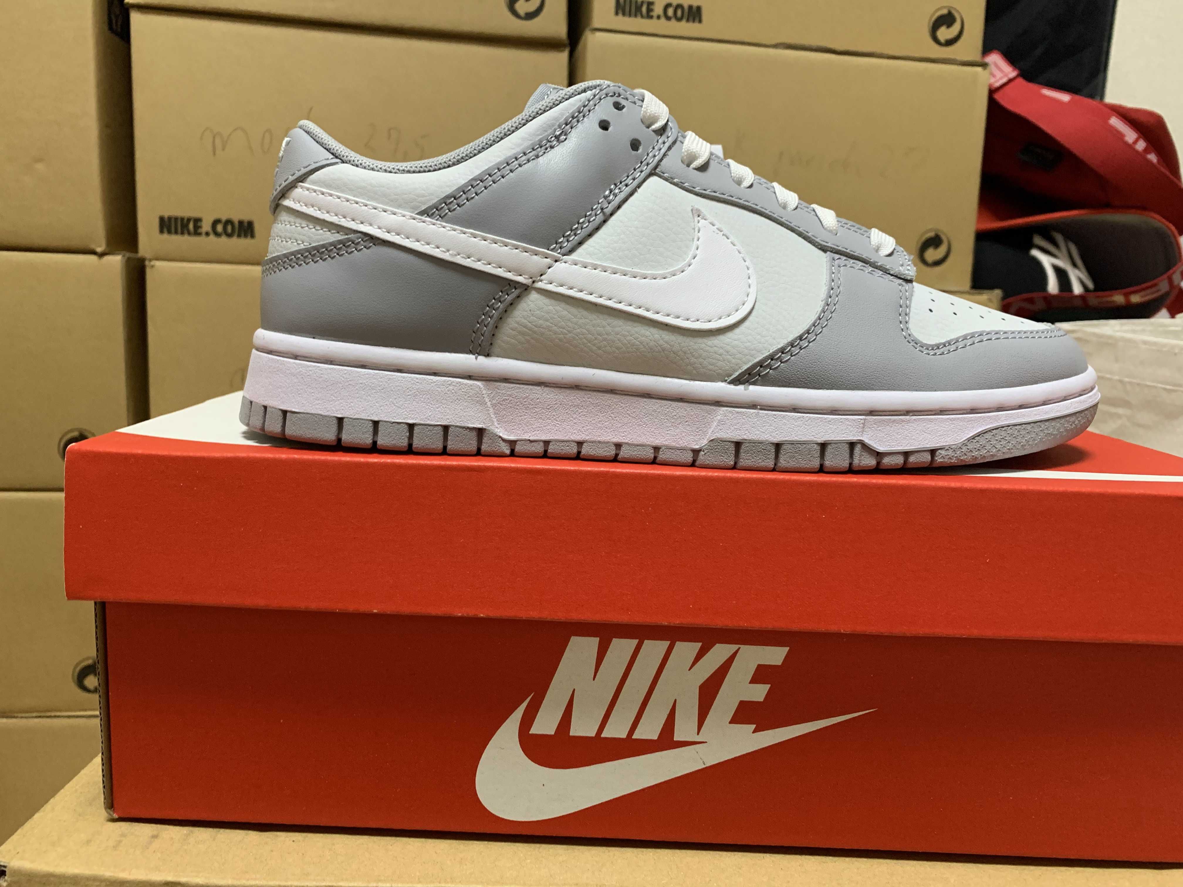 Nike Dunk Low "Pure Platinum/White/Wolf Gray"