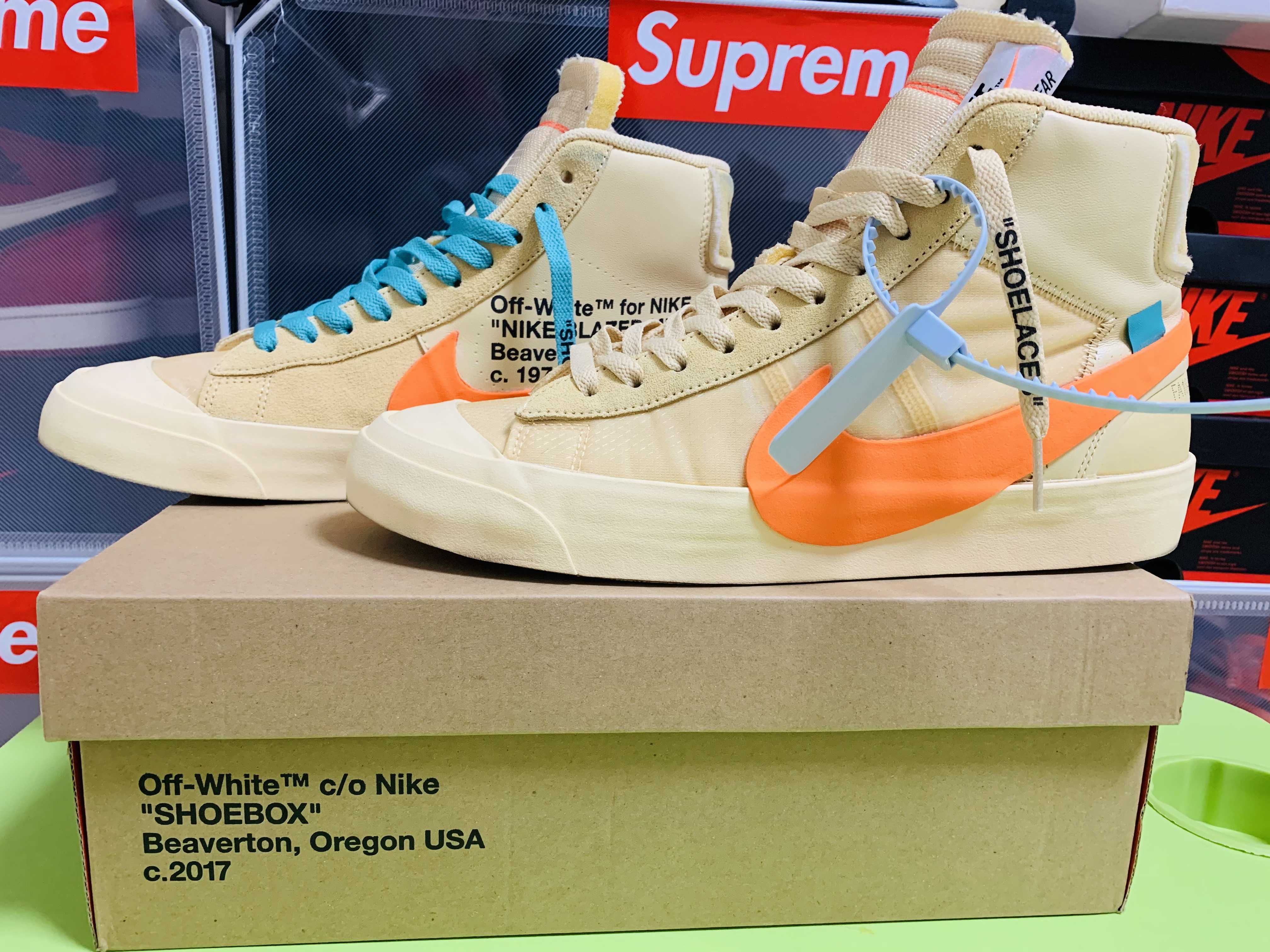 Off-White × Nike Blazer Mid "All Hallows Eve"