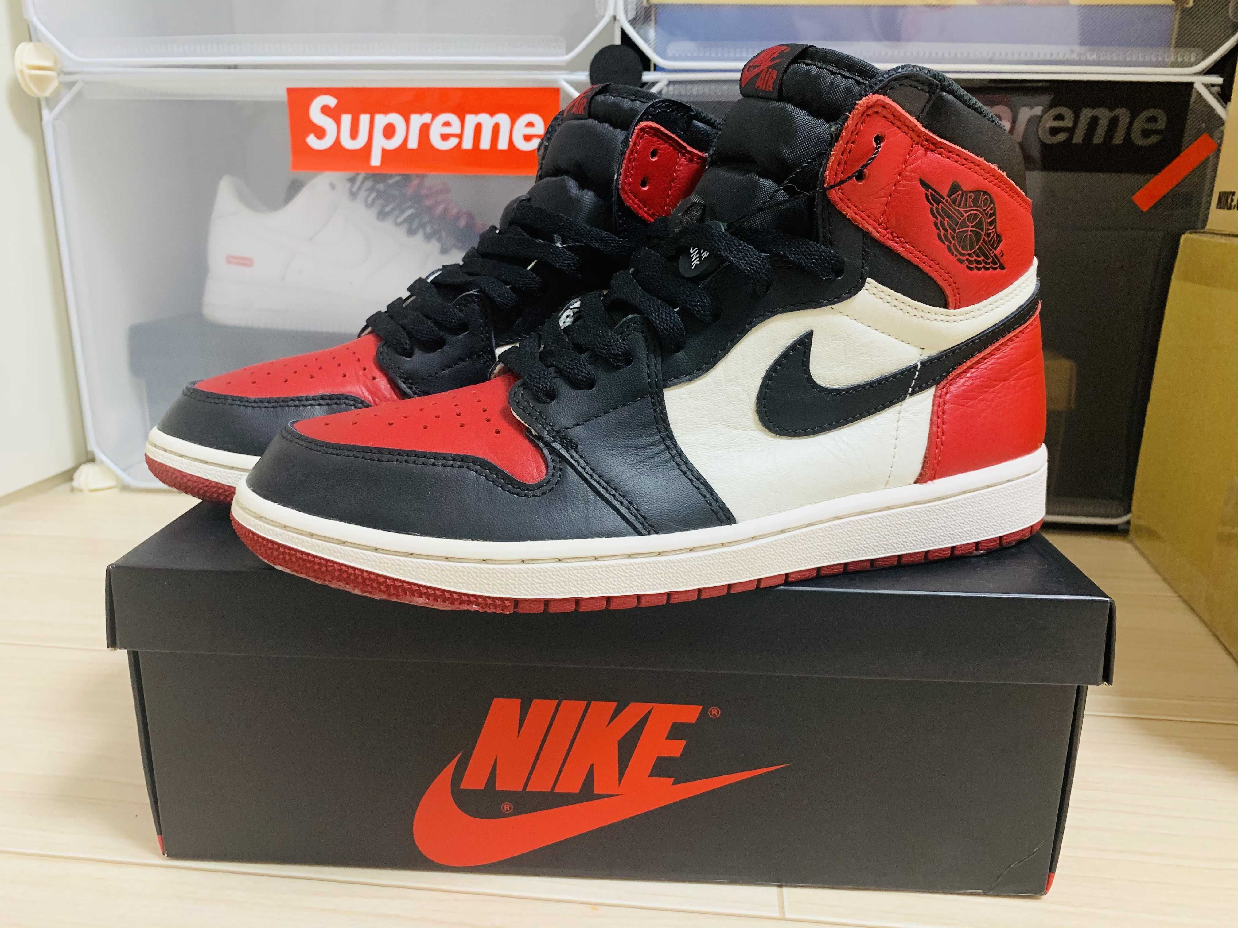 Nike Air Jordan 1 Retro High OG "Bred Toe"