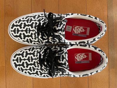 Supreme × Vans Monogram S Logo Skate ERA "Black"