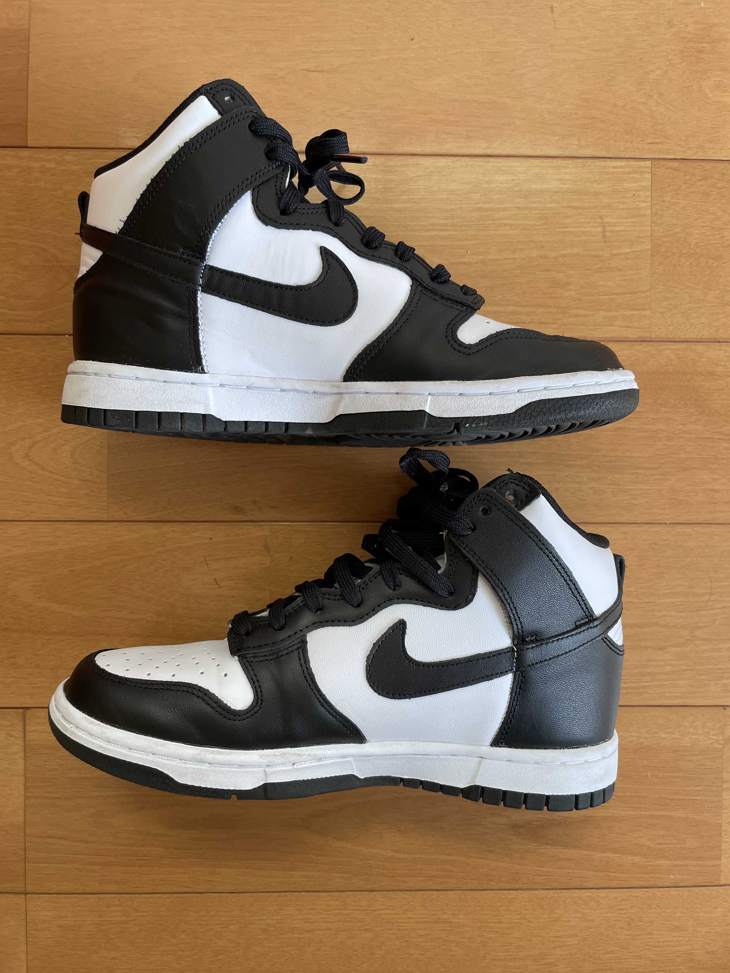 Nike Women's Dunk High "Black and White"