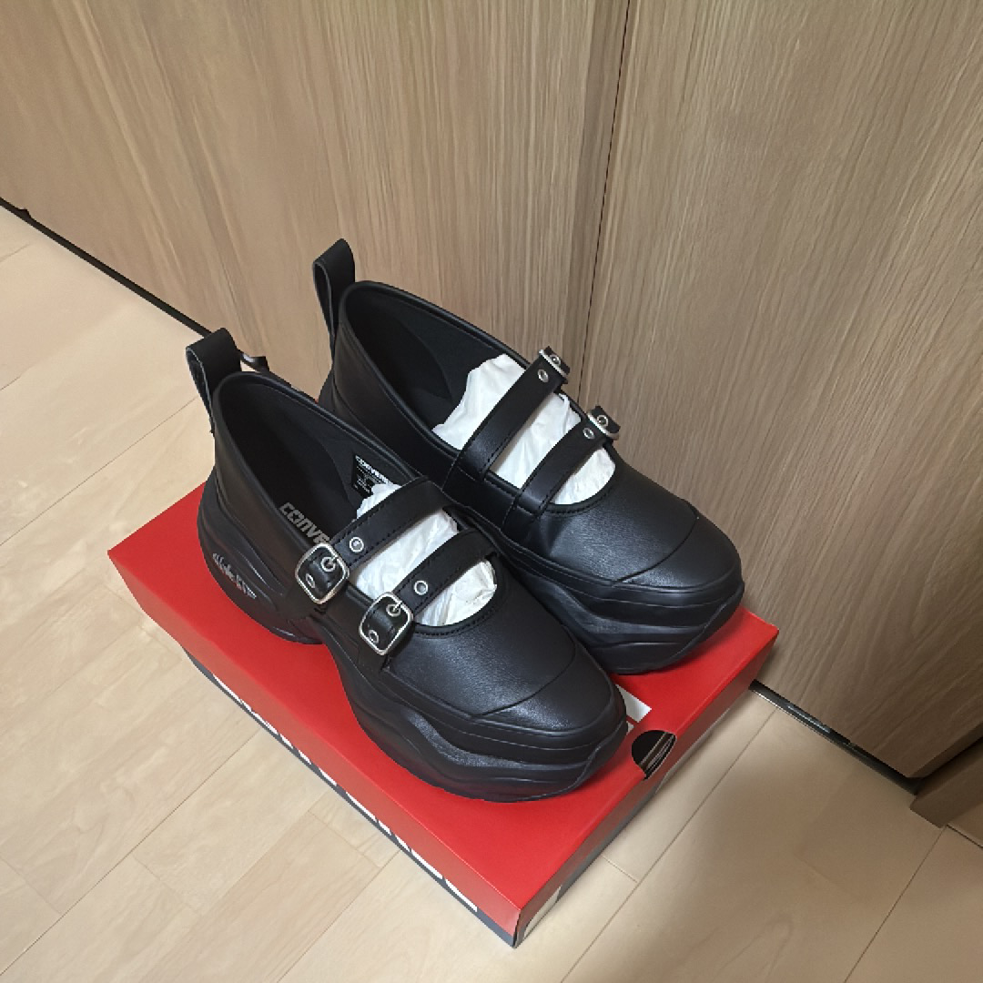 コンバース ウィメンズ オールスター サージトレーナー MJ ST OX "ブラック"