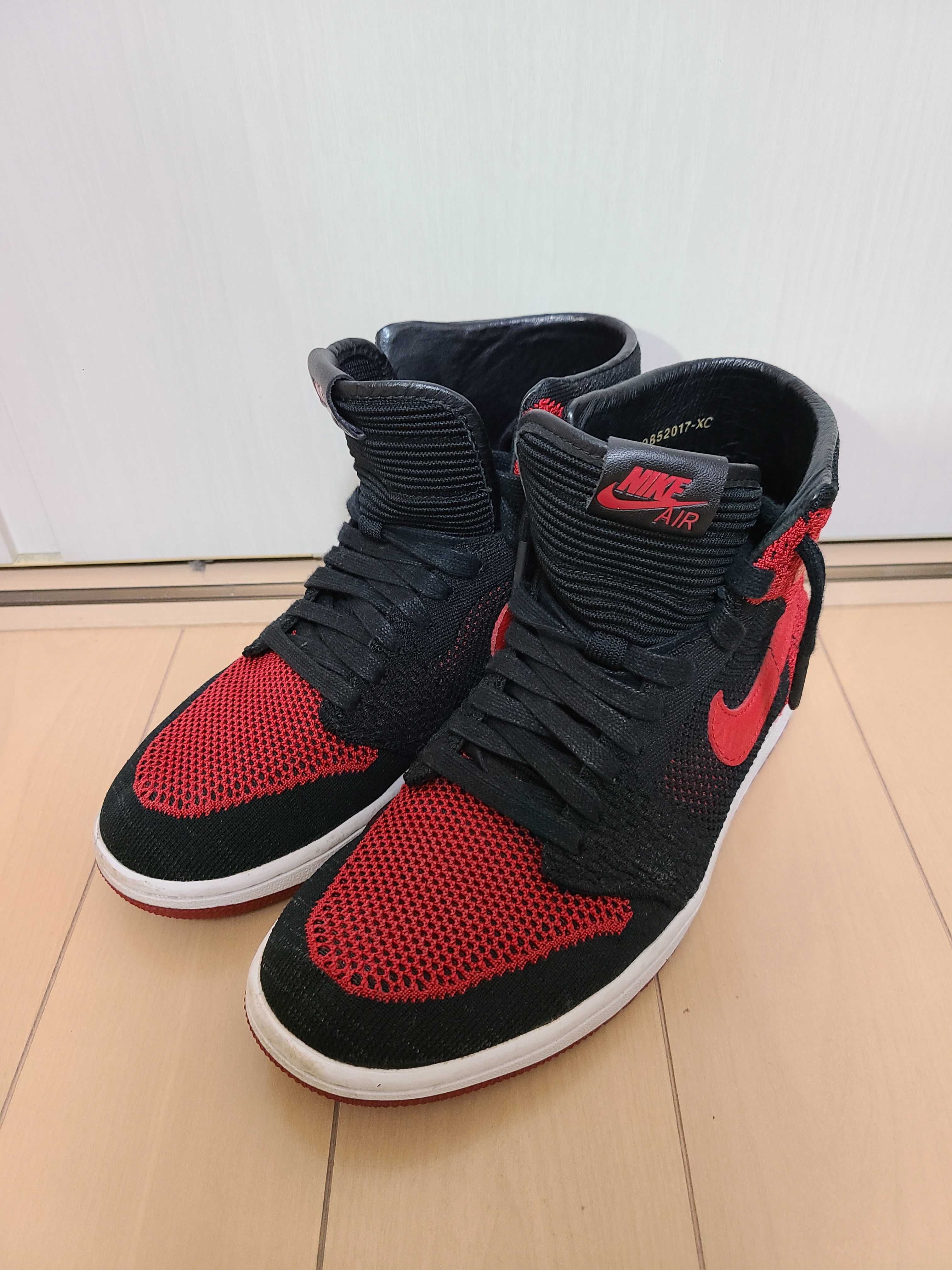 Nike Air Jordan 1 Retro High Flyknit "Bred"