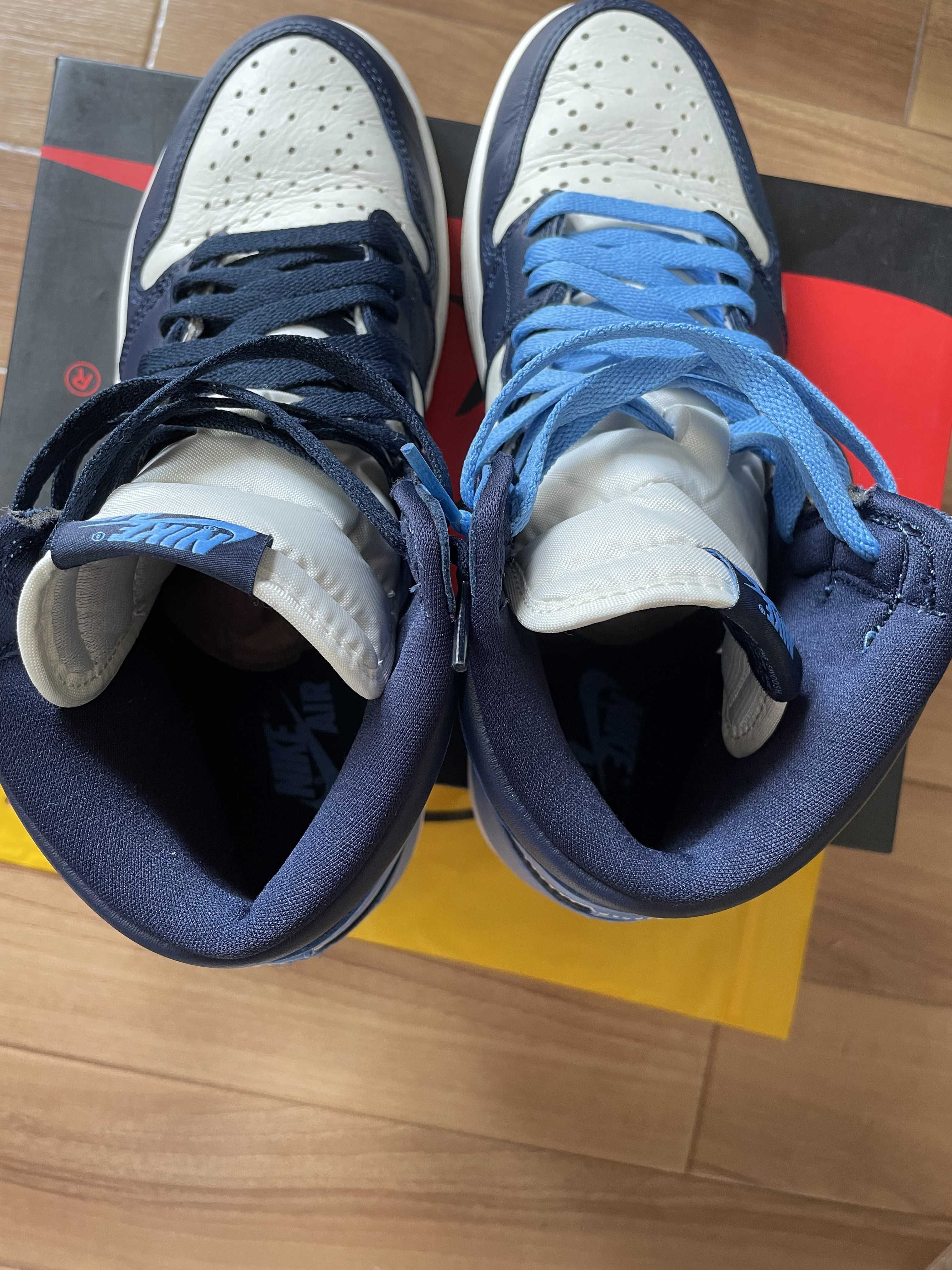 Nike Air Jordan 1 Retro High OG "Obsidian/University Blue"