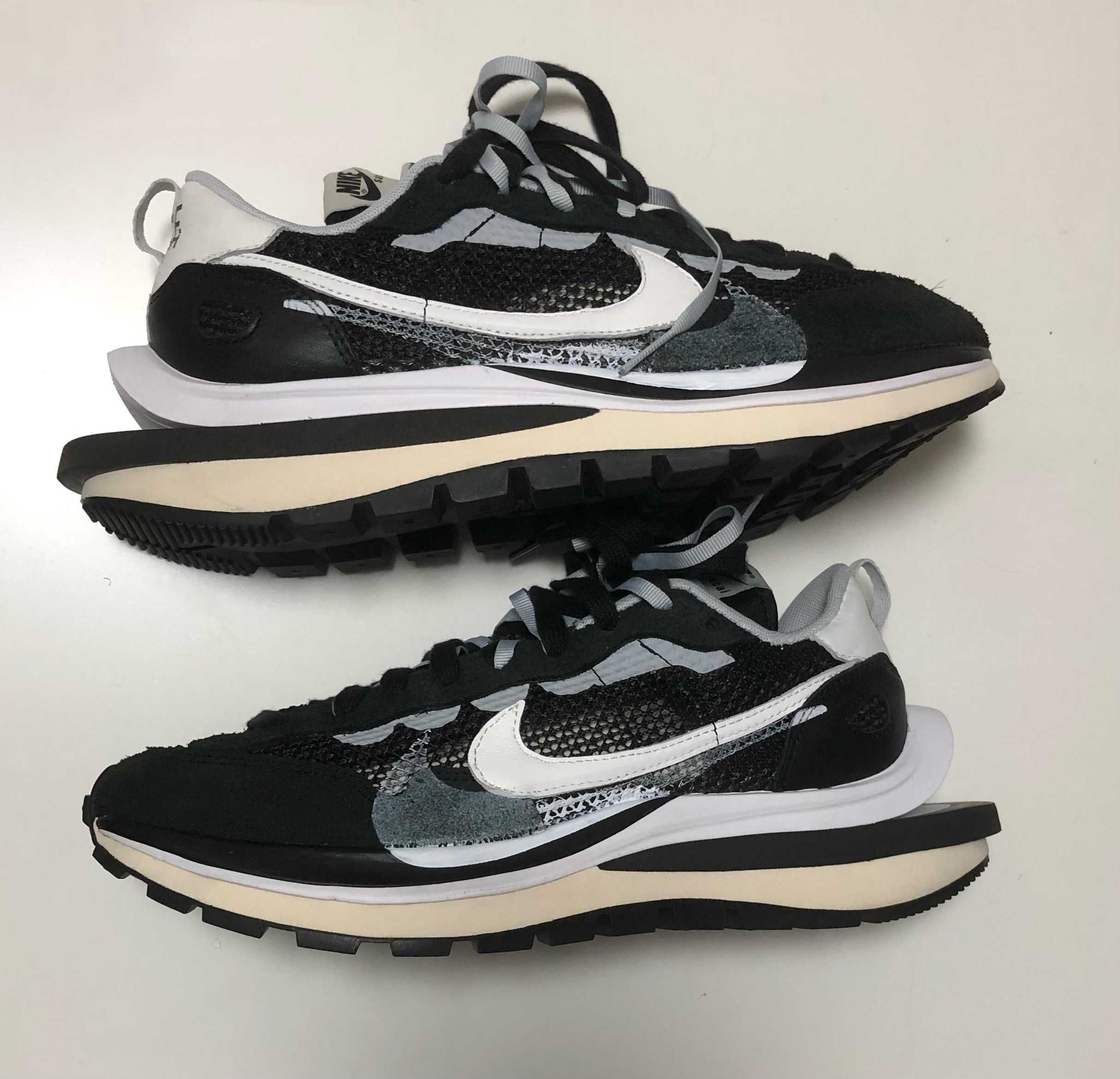 sacai × Nike Vapor Waffle "Black and White"