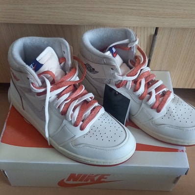 Nike Women's Air Jordan 1 Retro High OG "Rare Air/Cinnabar"
