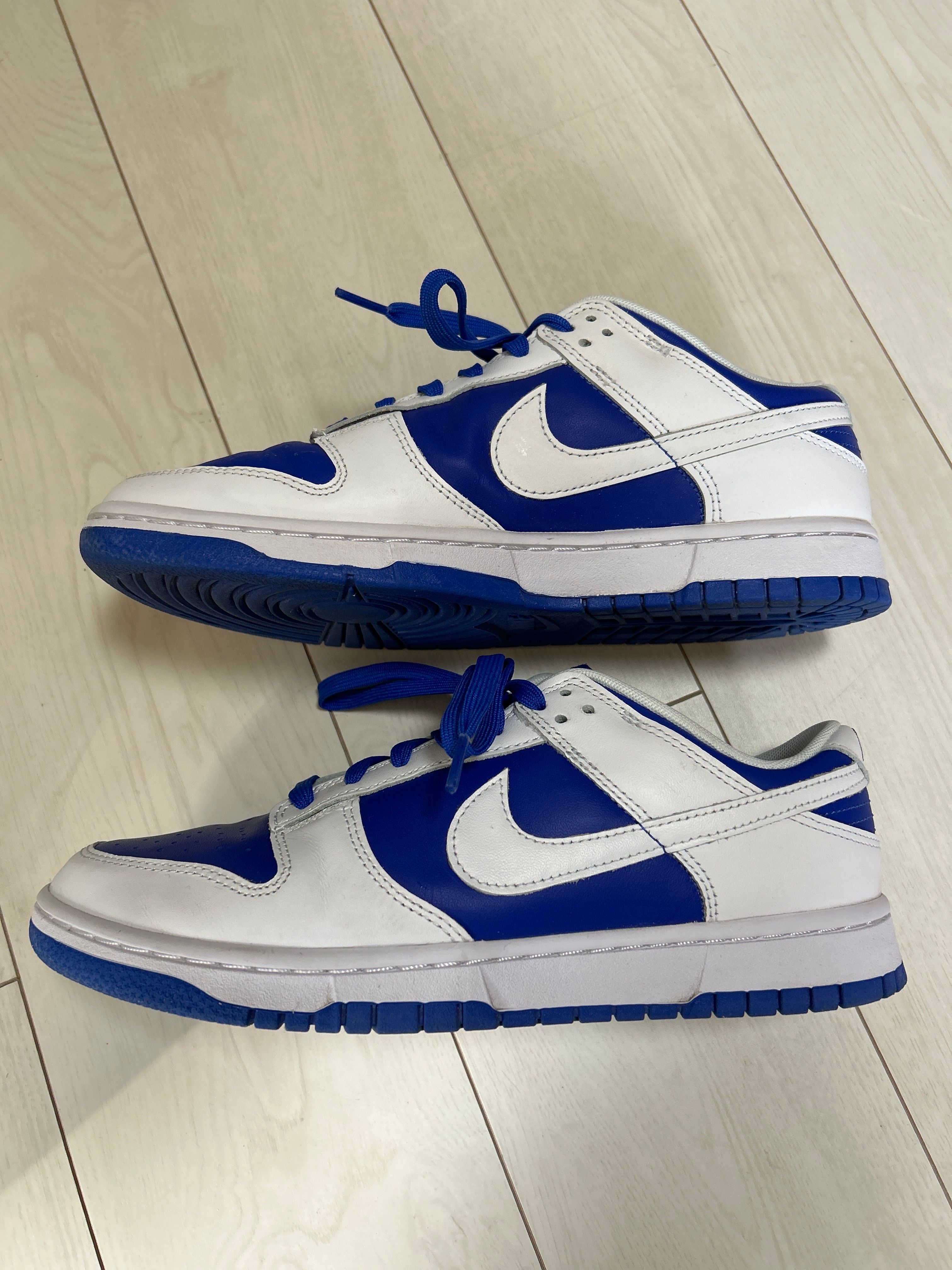 Nike Dunk Low Retro "Racer Blue and White"