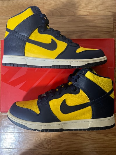 Nike Dunk High "Michigan" (2016)
