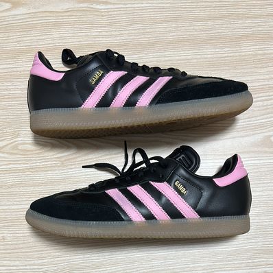 Inter Miami CF × adidas Samba "Core Black/Light Pink/Gum"
