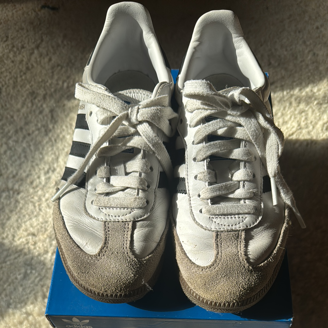 アディダスオリジナルス サンバ OG "クラウドホワイト/コアブラック/クリアグラナイト"