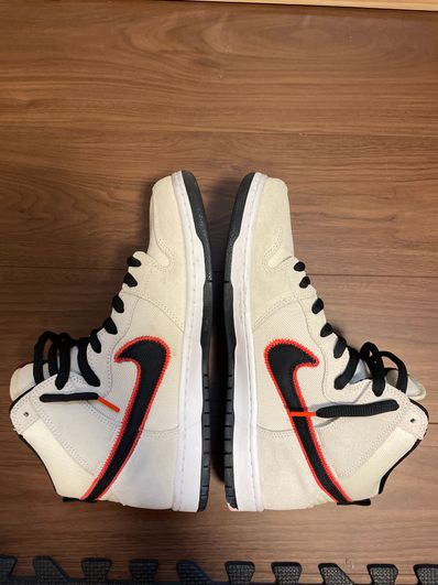 Nike SB Dunk High "San Francisco Giants/Coconut Milk and Black"