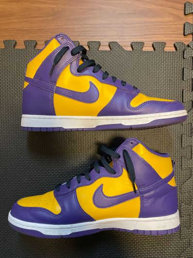 Nike Dunk High Retro "Lakers"