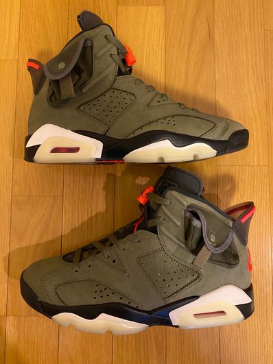 Travis Scott × Nike Air Jordan 6 Retro "Medium Olive"