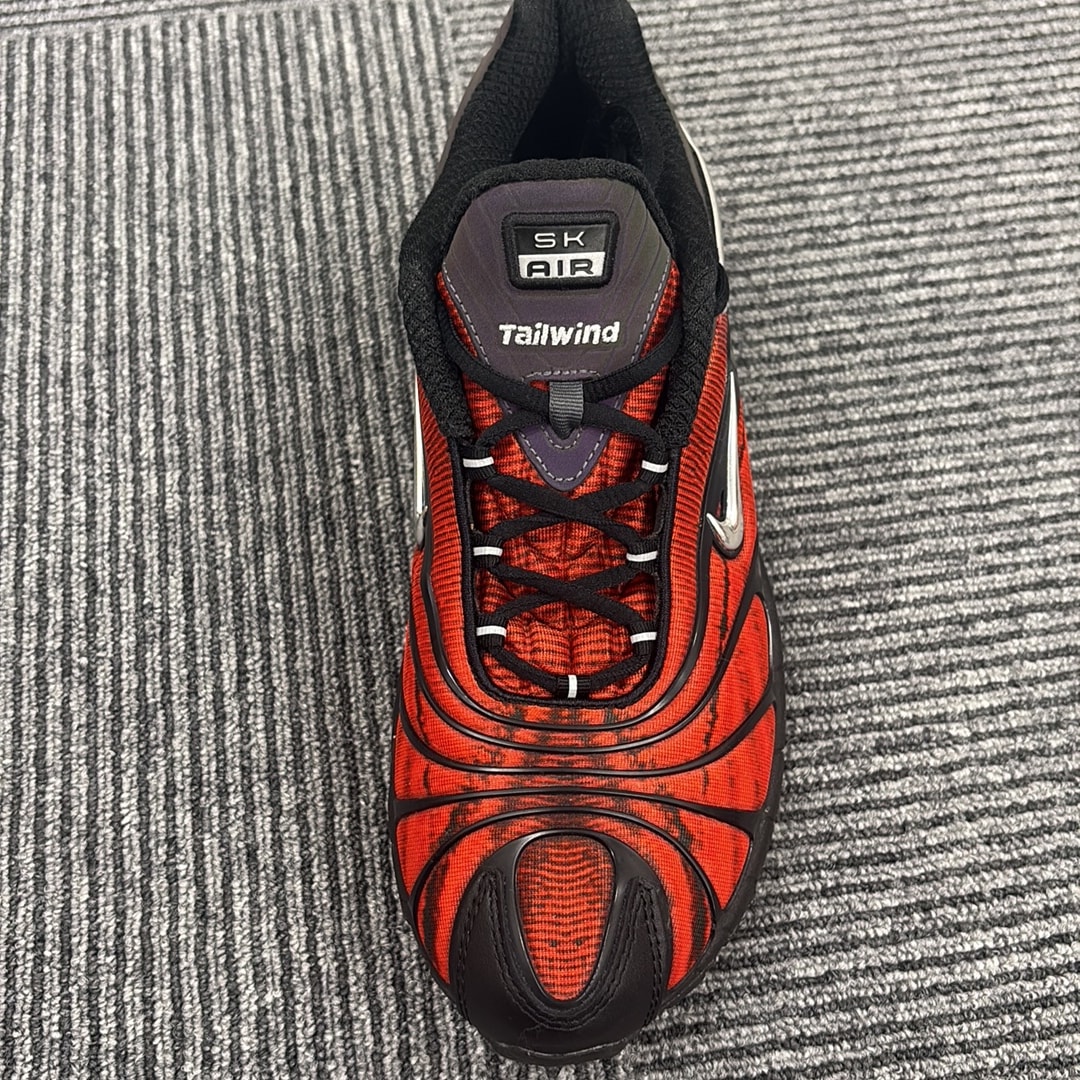SKEPTA × NIKE AIR MAX TAILWIND V "BLACK/CHROME RED"
