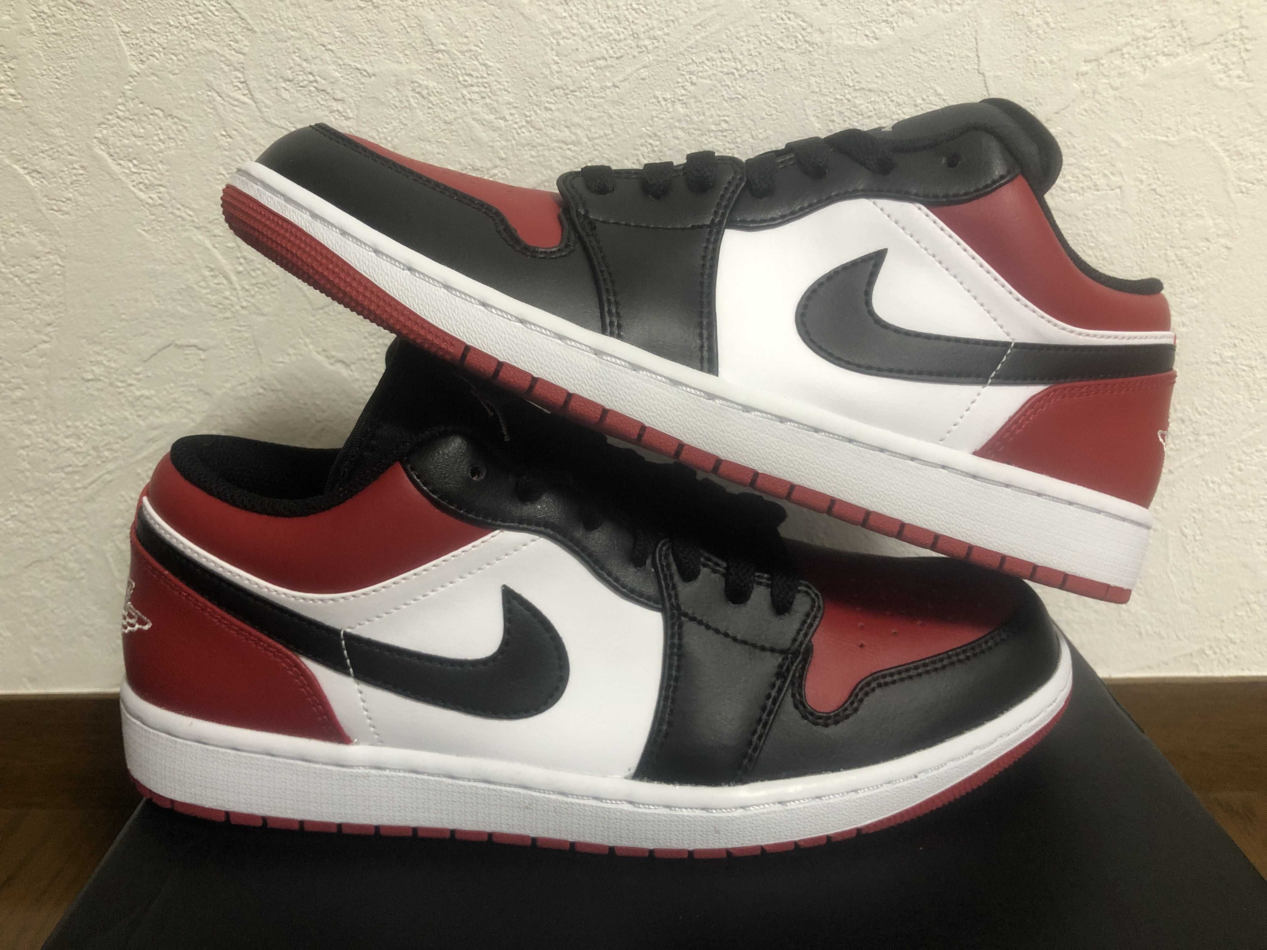 Nike Air Jordan 1 Low "Bred Toe"