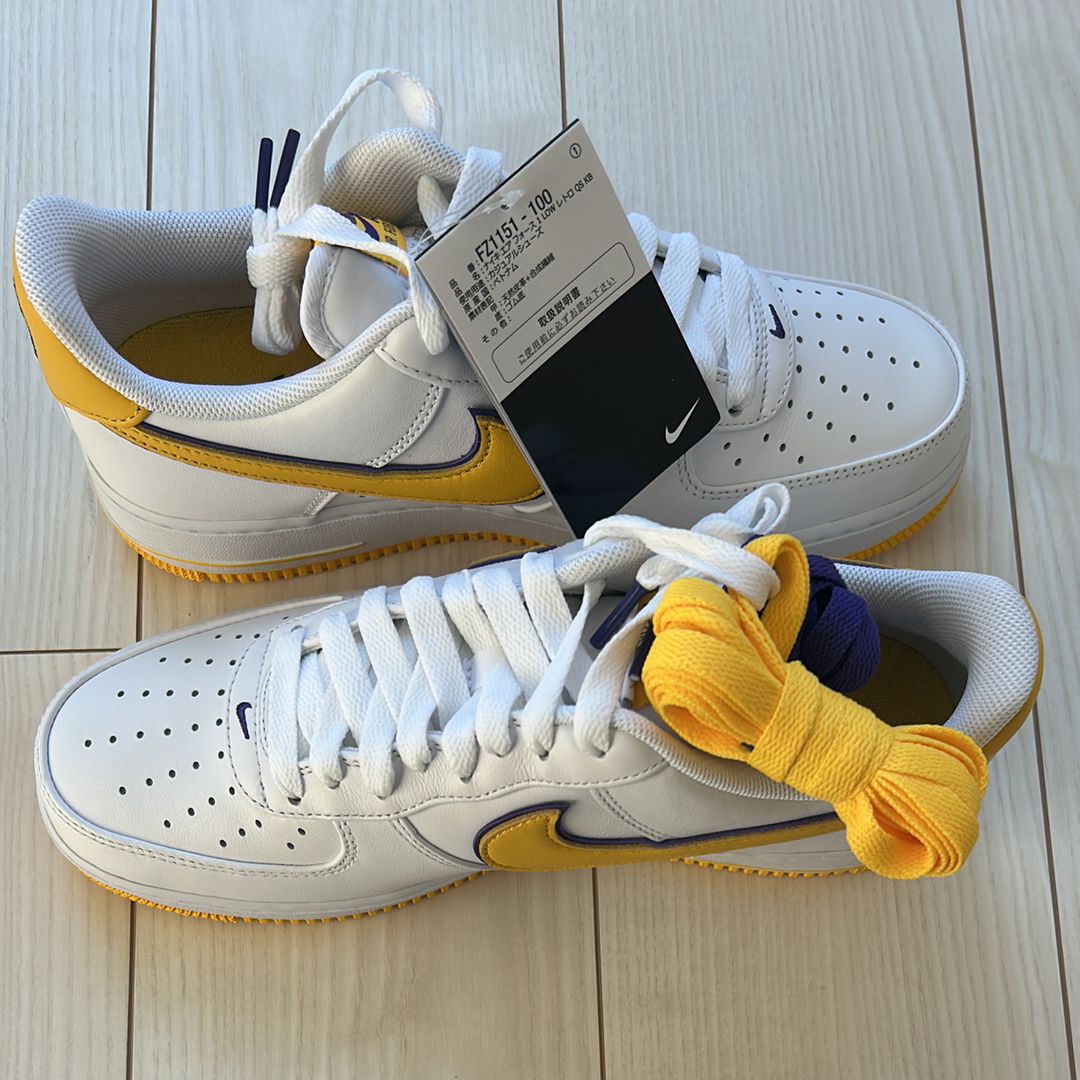 Kobe Bryant × Nike Air Force 1 Low Retro QS "Varsity Maize and Varsity Purple"
