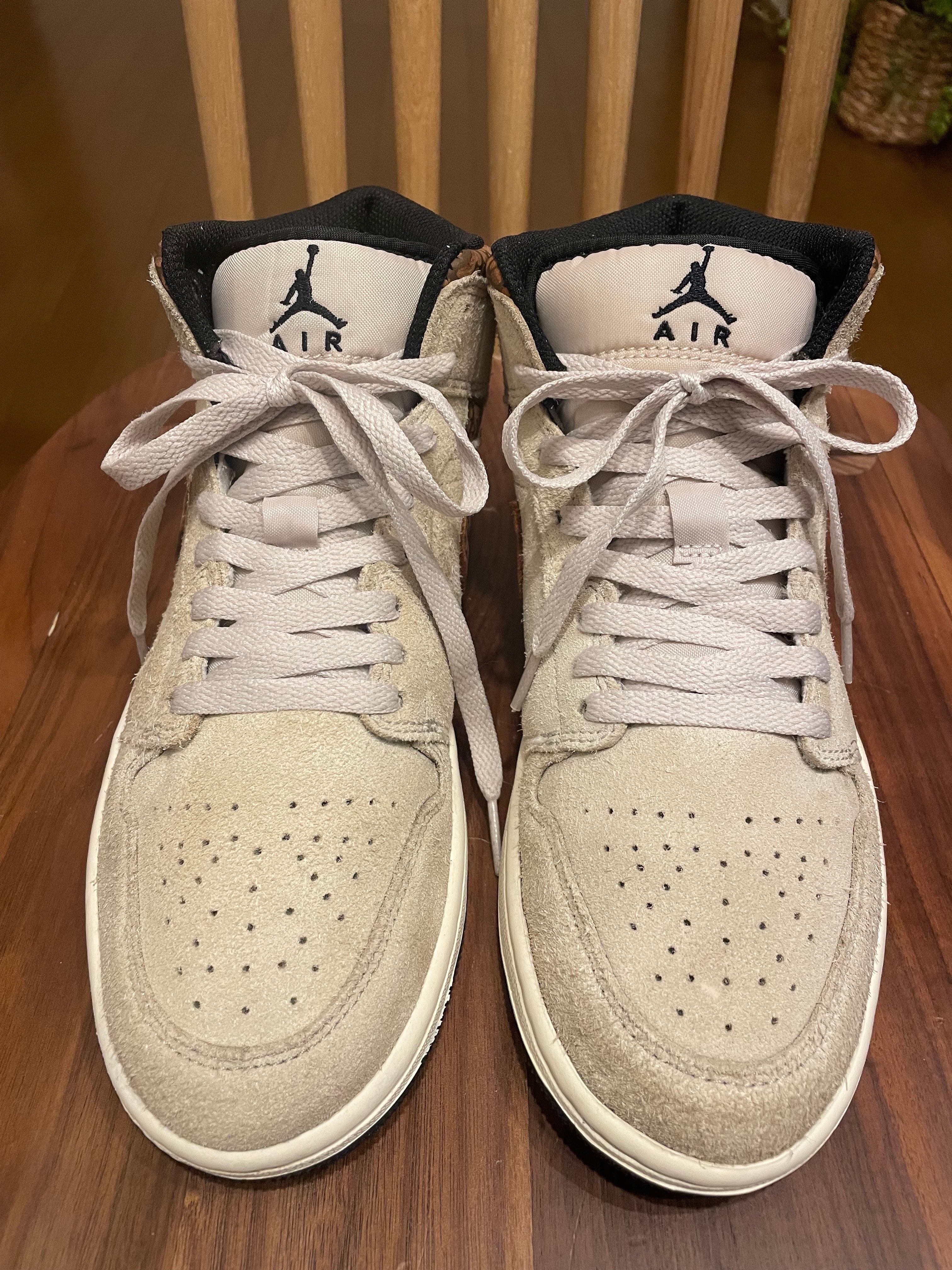 Nike Air Jordan 1 Mid SE "Brown Elephant/Safari"