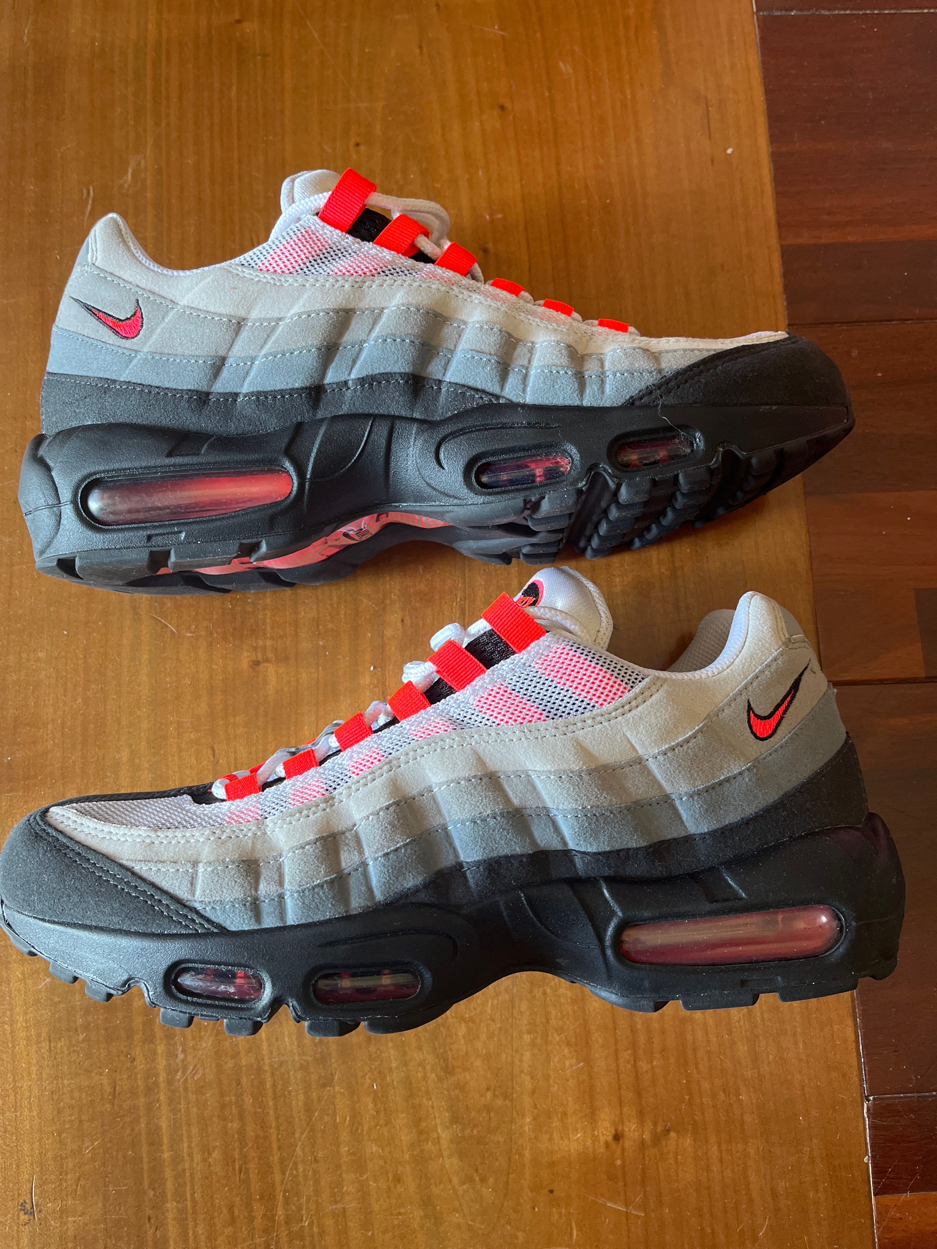 Nike Air Max 95 "White/Solar Red"