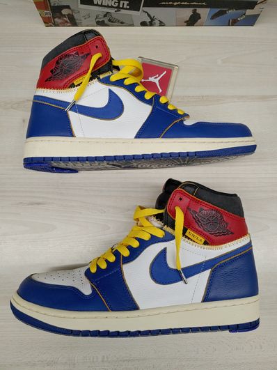 Union × Nike Air Jordan 1 Retro High OG NRG "Storm Blue/Varsity Red"