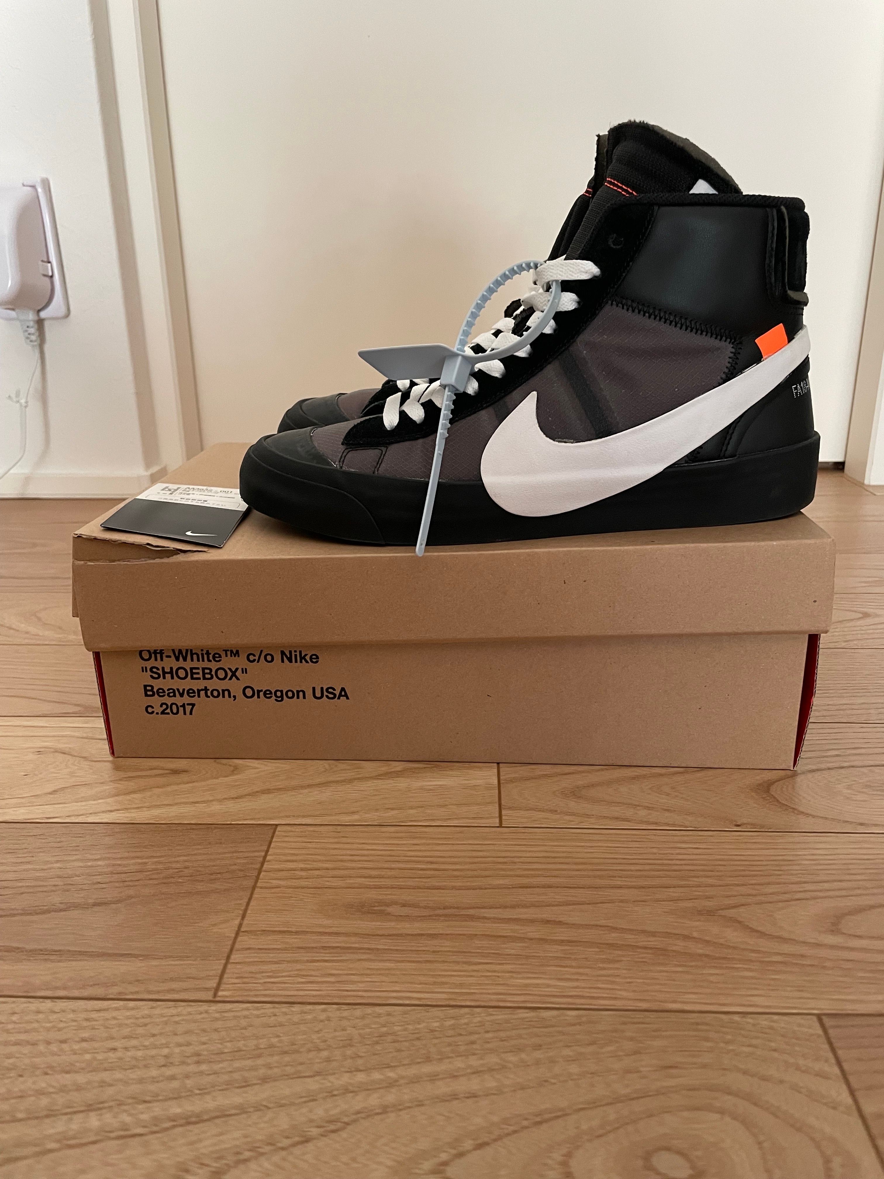 Off-White × Nike Blazer Studio Mid "Grim Reaper"