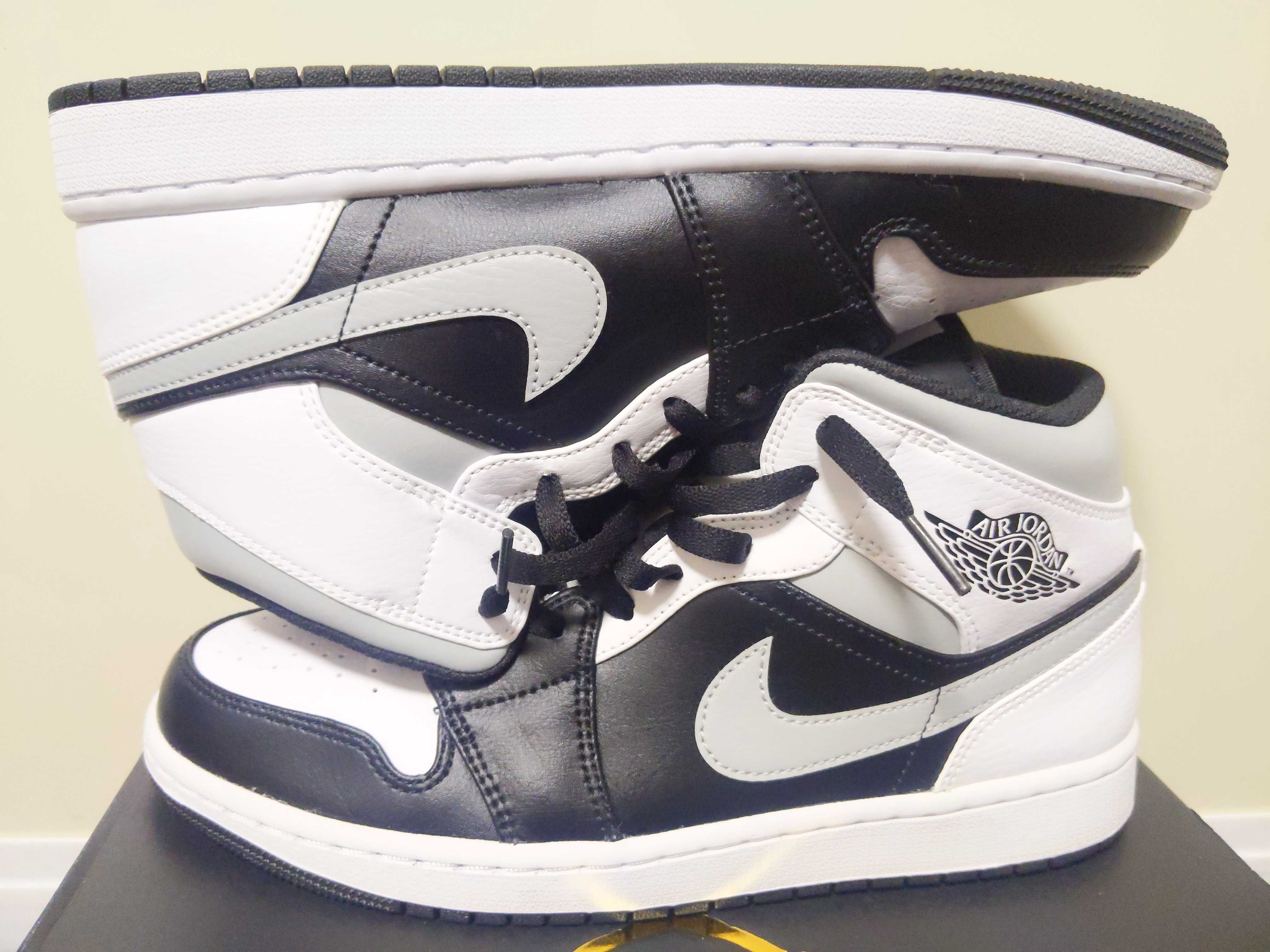 NIKE AIR JORDAN 1 MID "WHITE SHADOW"