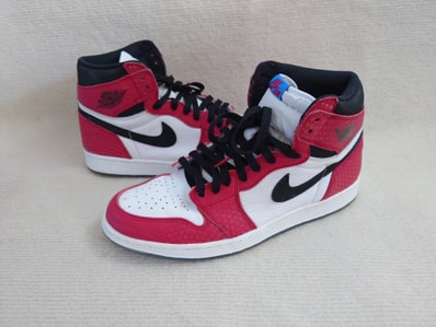 Spiderman × Nike Air Jordan 1 Origin Story "Gym Red/White/Photo Blue/Black"