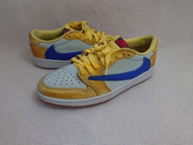Travis Scott × Nike Women's Air Jordan 1 Retro Low OG "Canary"