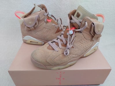 Travis Scott × Nike Air Jordan 6 "British Khaki"