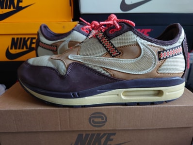 Travis Scott × Nike Air Max 1 "CACT.US Brown"