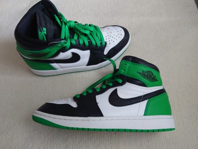 Nike Air Jordan 1 Retro High OG "Celtics/Black and Lucky Green" (2023)