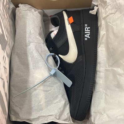 Off-White × Nike Air Force 1 Low "Black"