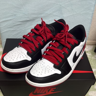 Nike Air Jordan 1 Retro Low OG "Black Toe"