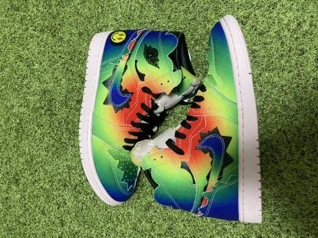 J Balvin × Nike Air Jordan 1 High OG "Rainbow"