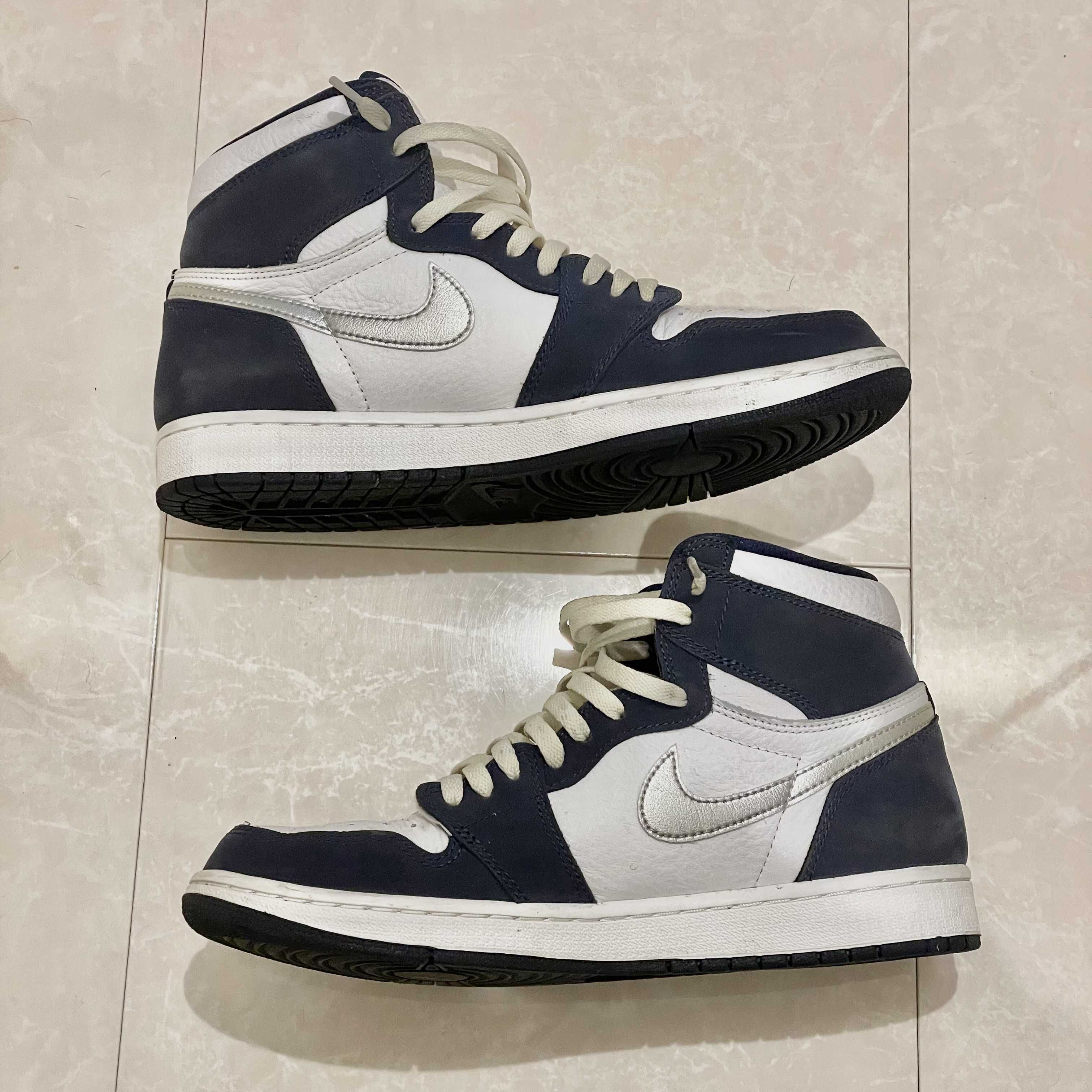 Nike Air Jordan 1 High OG CO.JP "White/Midnight Navy" (2020)(ブリーフケースなし)