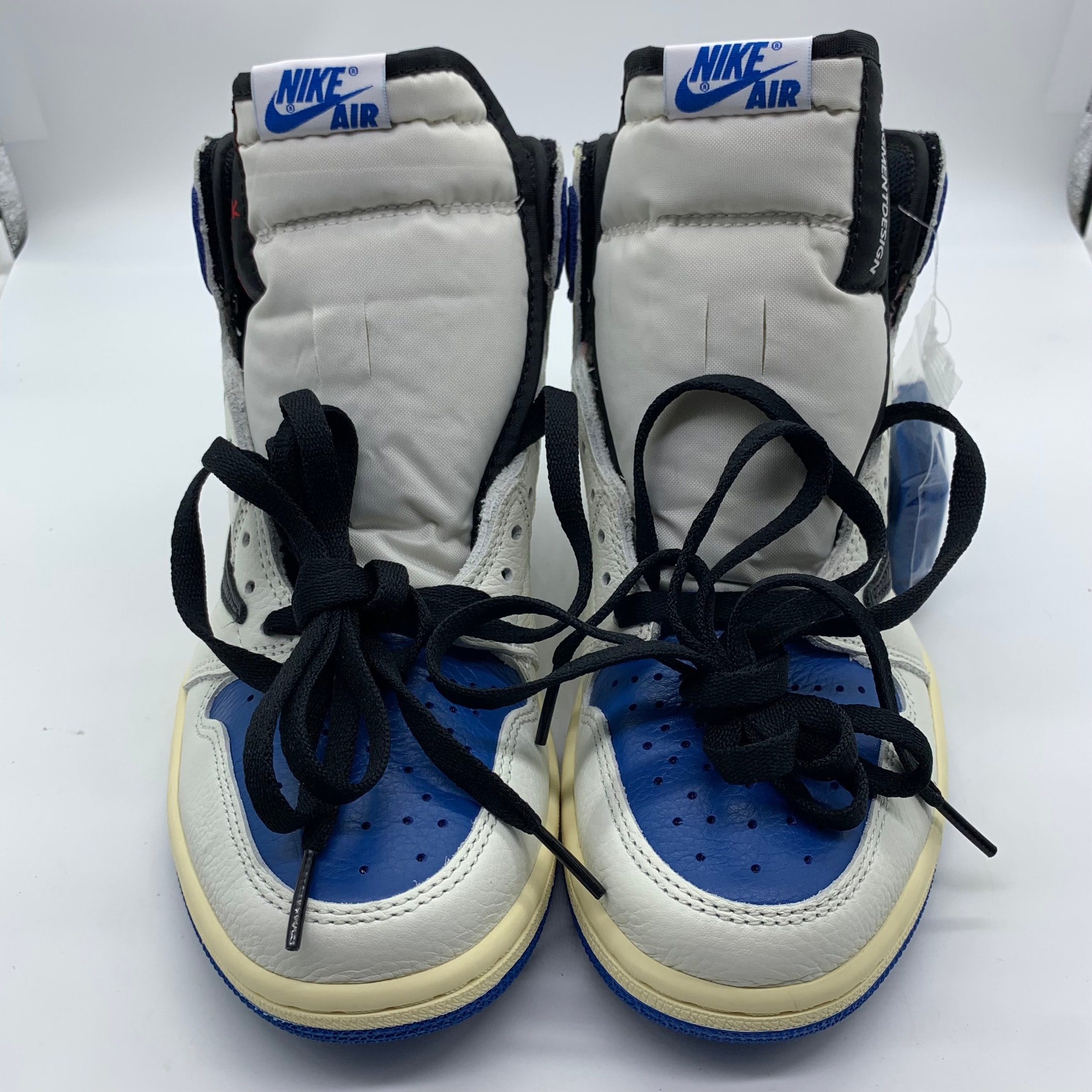 Travis Scott × fragment design × Nike Air Jordan 1 Retro High OG SP "Military Blue"