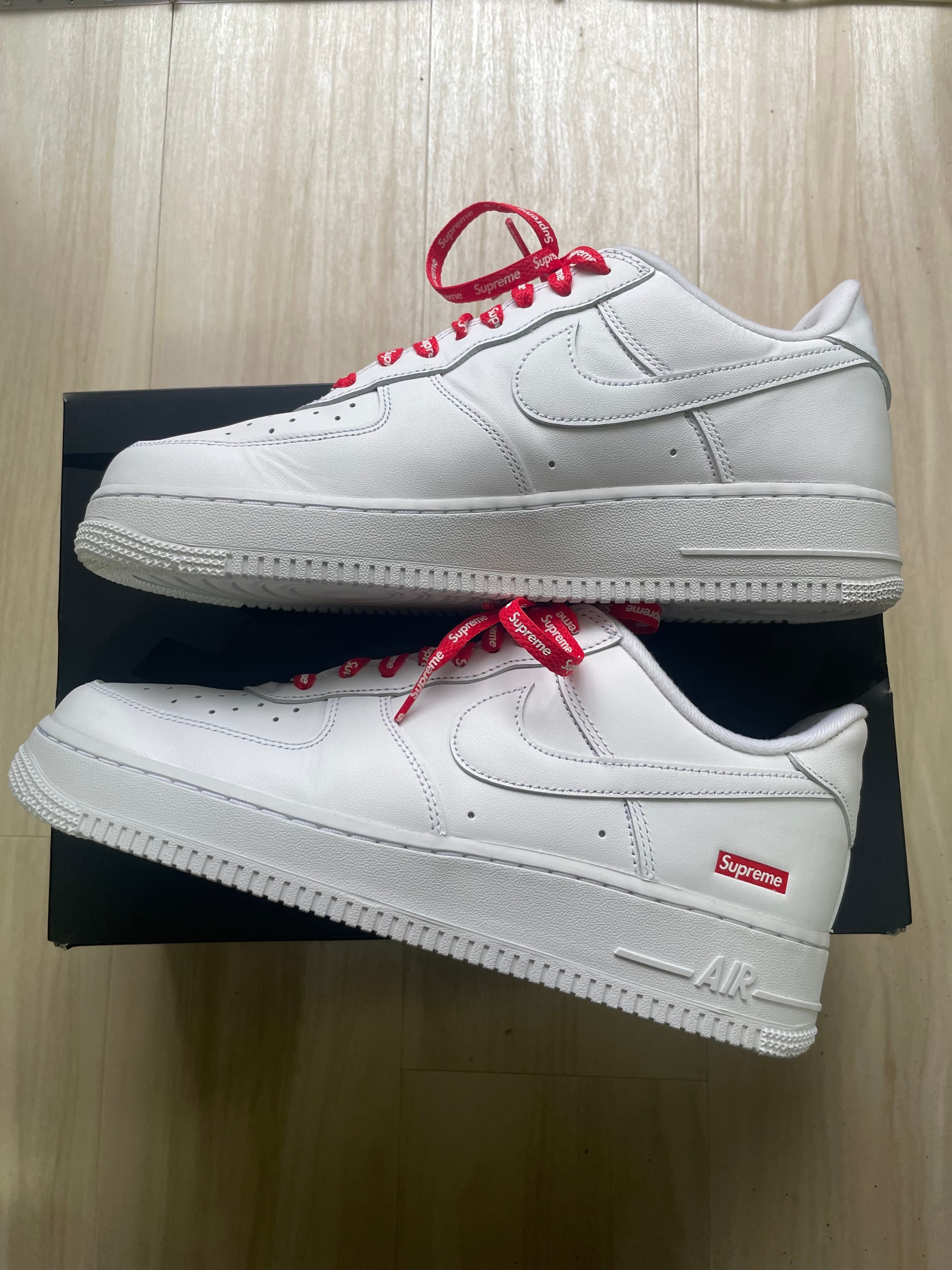 Supreme × Nike Air Force 1 Low "White"