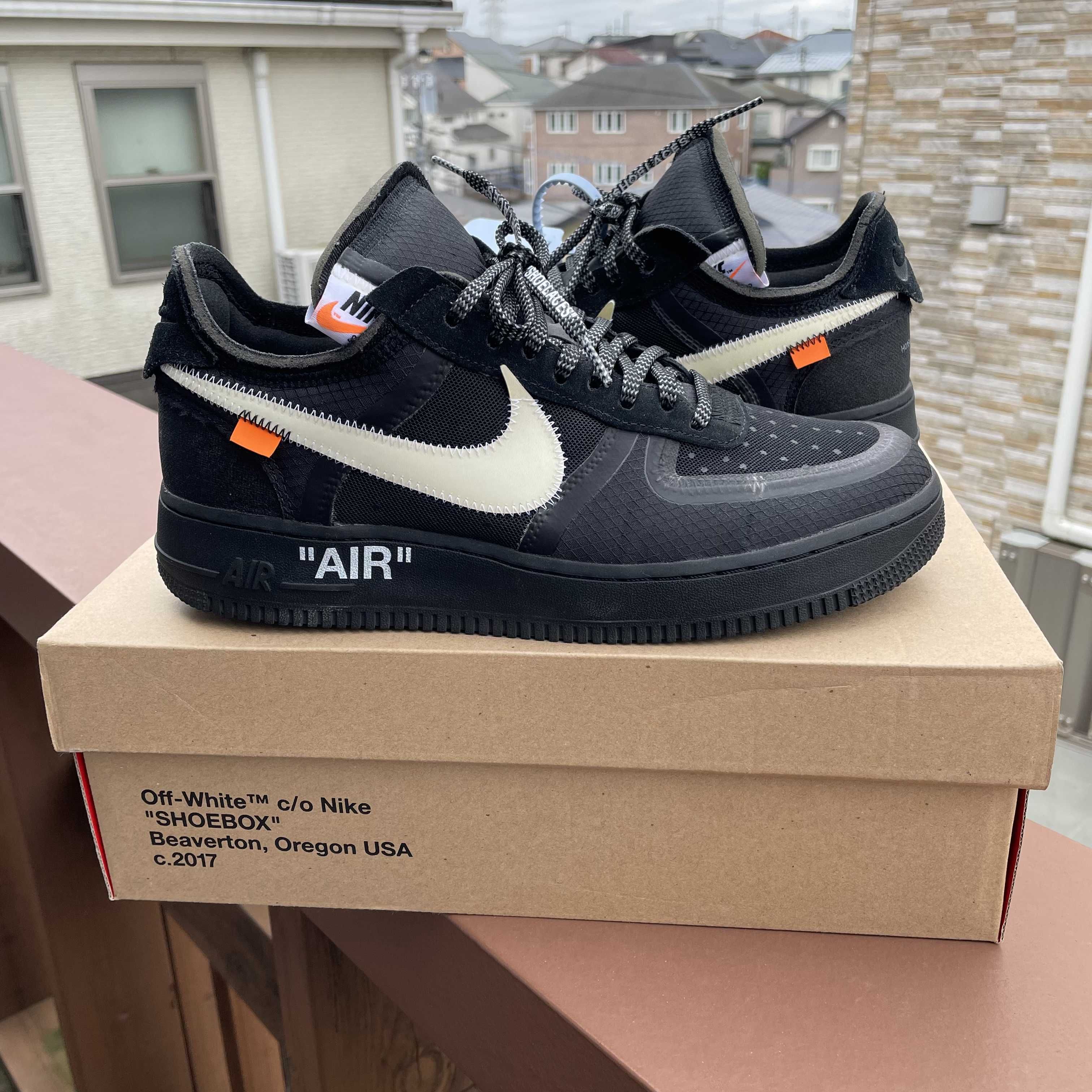 Off-White × Nike Air Force 1 Low "Black"