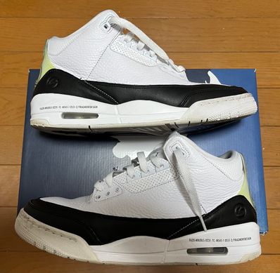 Fragment × Nike Air Jordan 3 "White/Black"