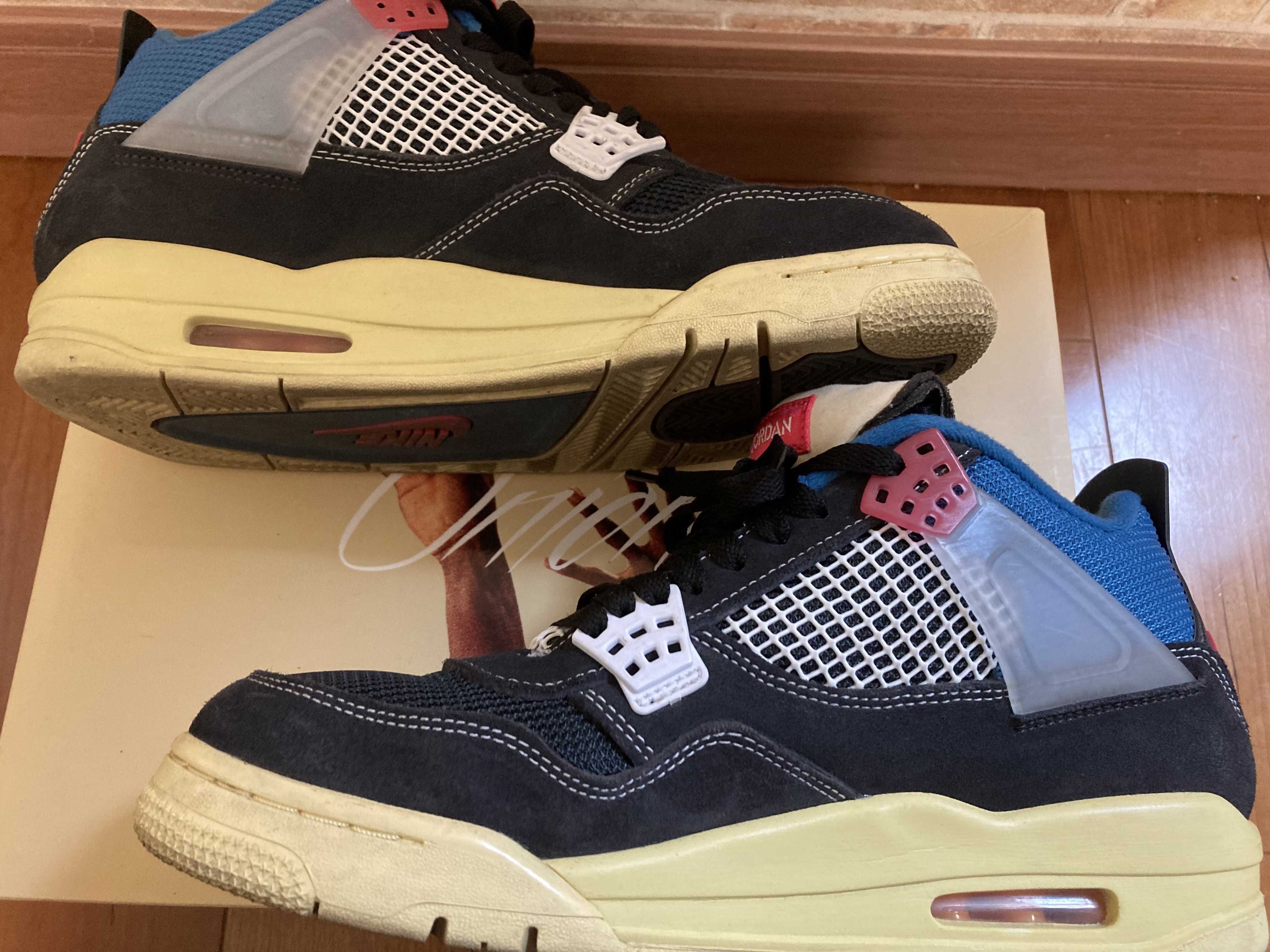 UNION × NIKE AIR JORDAN 4 "OFF NOIR"