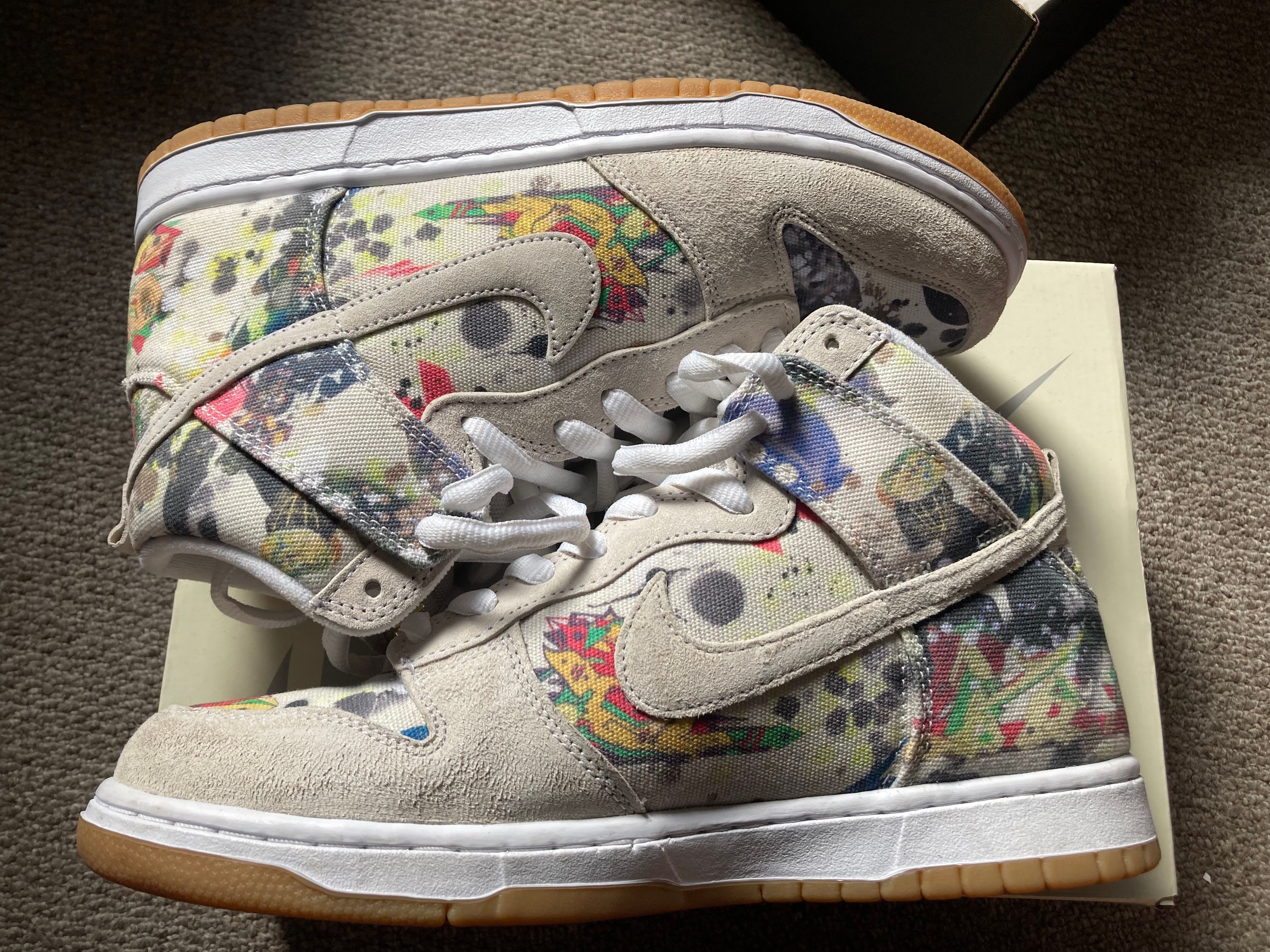 Supreme × Nike SB Dunk High "Rammellzee"