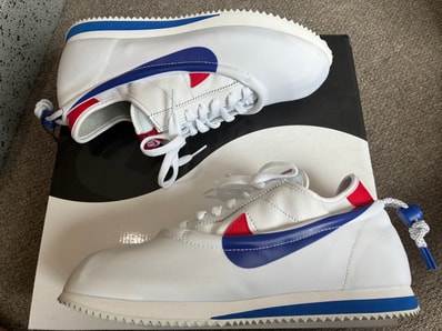 CLOT × Nike Cortez "White and Game Royal"